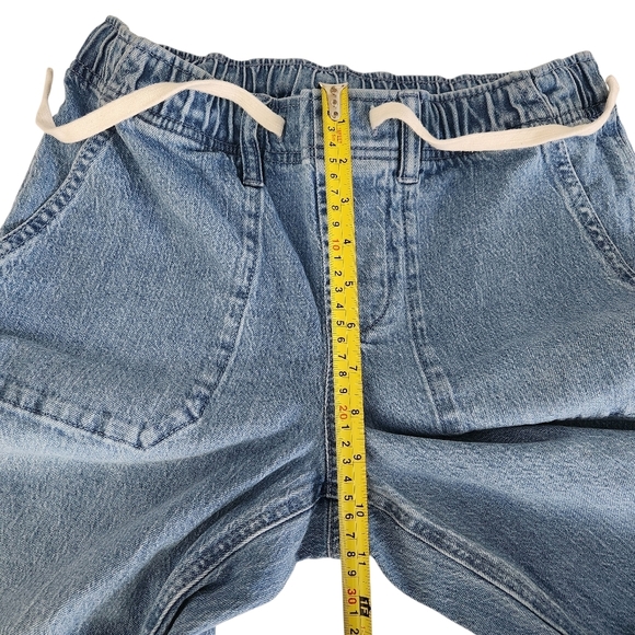 BUFFALO DAVID BITTON Light Blue Drawstring Denim Jogger Jeans size s - Picture 9 of 11